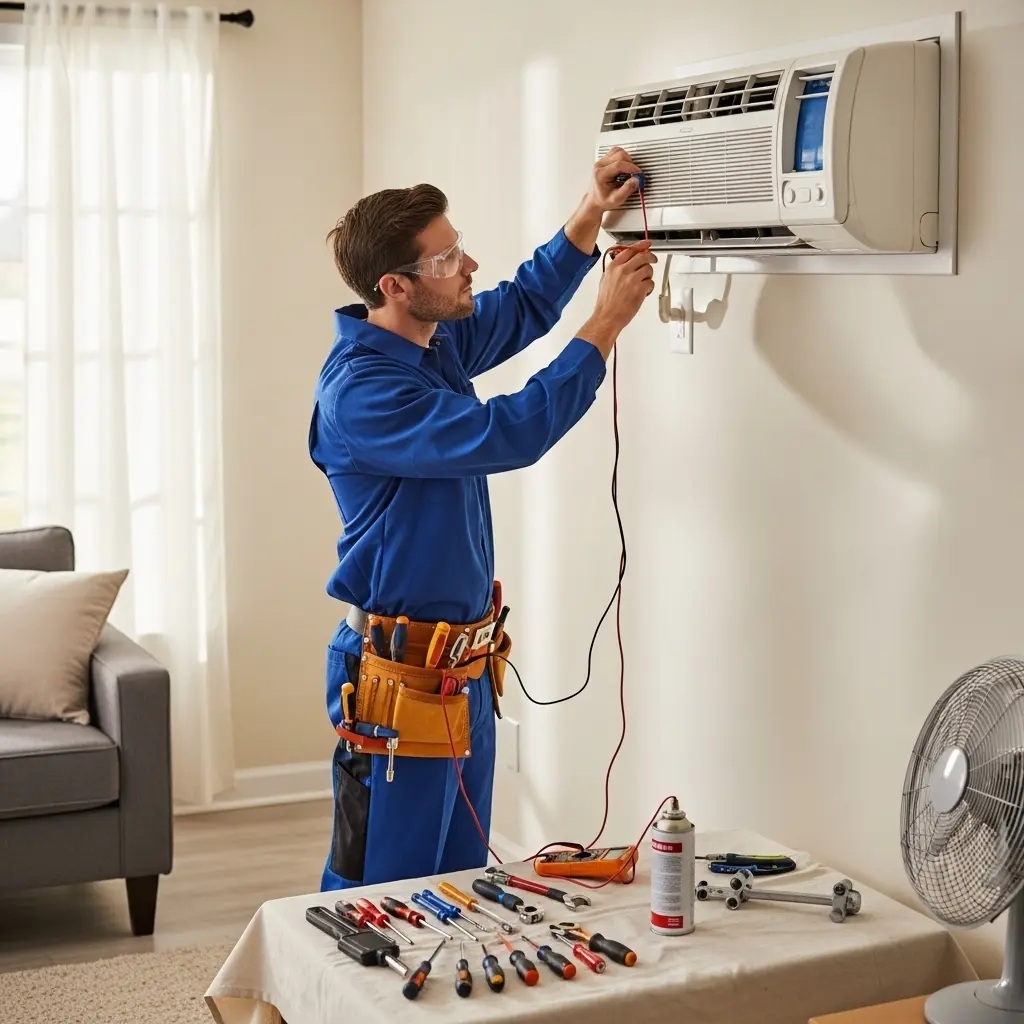 Gördes Airfel Airfel klima gaz dolumu ve bakım – Enerji verimliliği artırıldı. - Teknik servis örneği